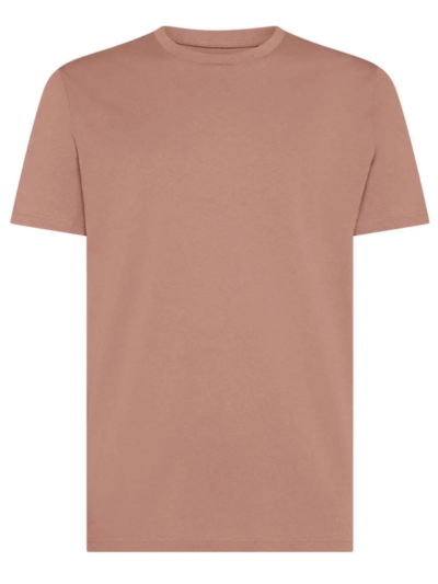 T-shirt uomo Essential Prime Dusty Pink senza stampa - PRIME03
