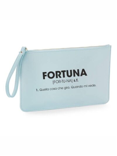 Pochette da donna con la scritta "fortuna" - PHTD35