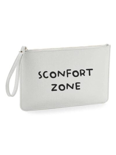 Pochette da donna con la scritta "sconfort zone" - PHTD34