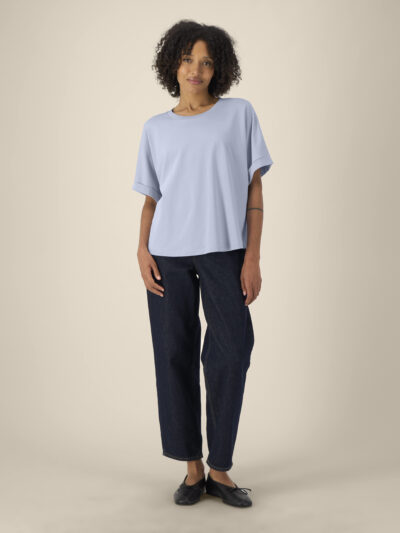 T-shirt donna Essential Collider Serene Blue – COLLIDER04