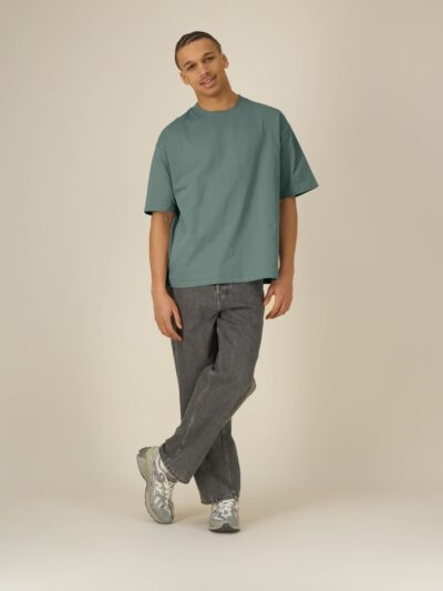 T-shirt uomo Essential Asher Green Bay senza stampa – ASHER06