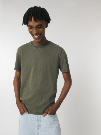 T-shirt uomo Essential Crafter Vintage Khaki senza stampa – CRAFTER02