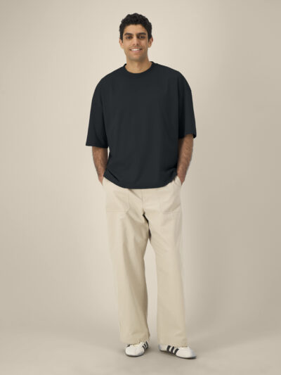 T-shirt uomo Essential Hypster Black senza stampa – HYPSTER02