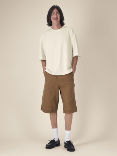 T-shirt uomo Essential Hypster Natural Raw senza stampa – HYPSTER06